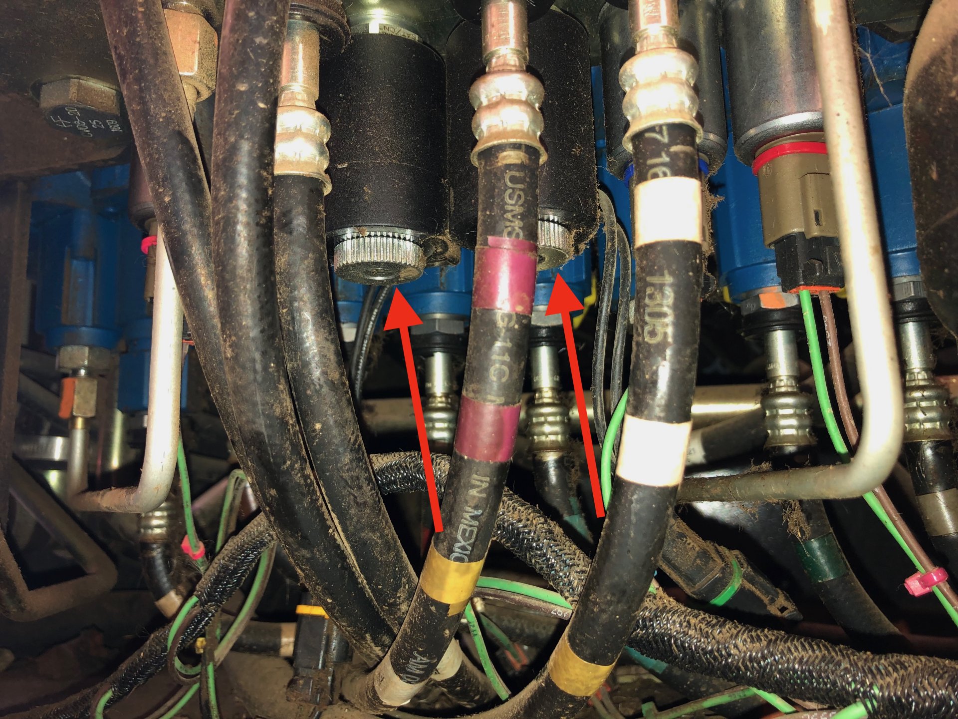 bobcat e42 main control valve solenoid 2.jpeg | Skidsteer Forum